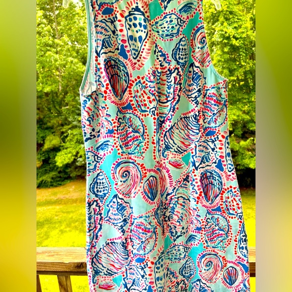 Lilly Pulitzer Shell Me About it Estrada Shift Dress- Sundress - Size M - Picture 11 of 15